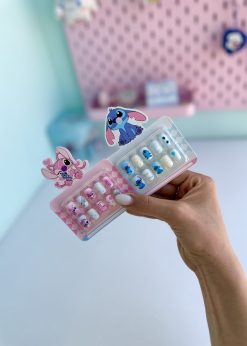 ناخن مصنوعی استیچ کیوت پاستلی