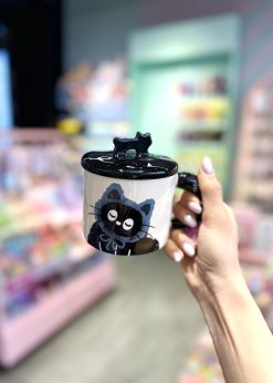 ماگ در عروسکی گربه مشکی