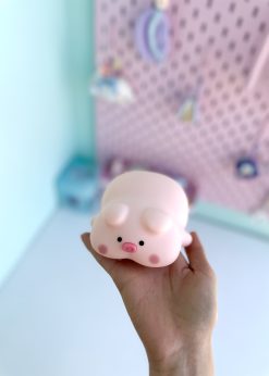 چراغ خواب سیلیکونی خوک صورتی