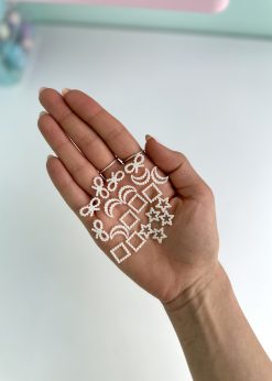 پینکولو مرواریدی ماه و ستاره