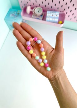 پینکولو دایره ای کوچک رنگی