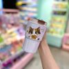 تراول ماگ گربه کیوت شکلاتی