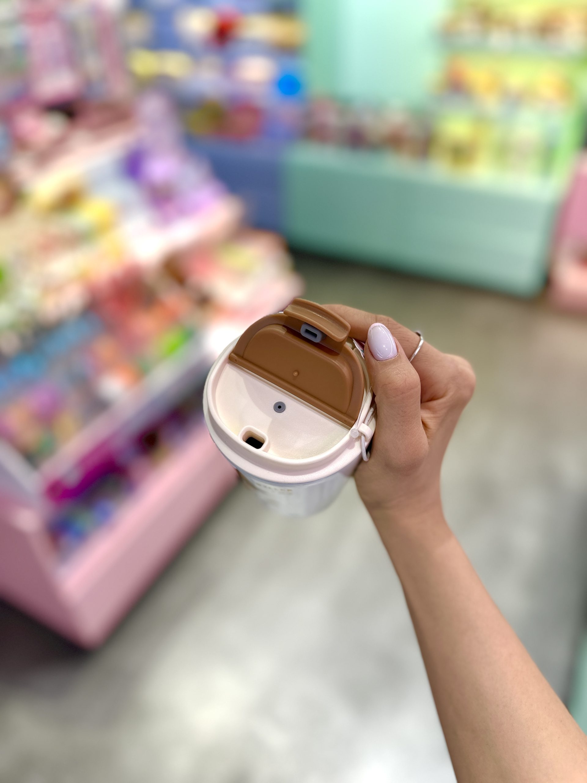 تراول ماگ گربه کیوت شکلاتی