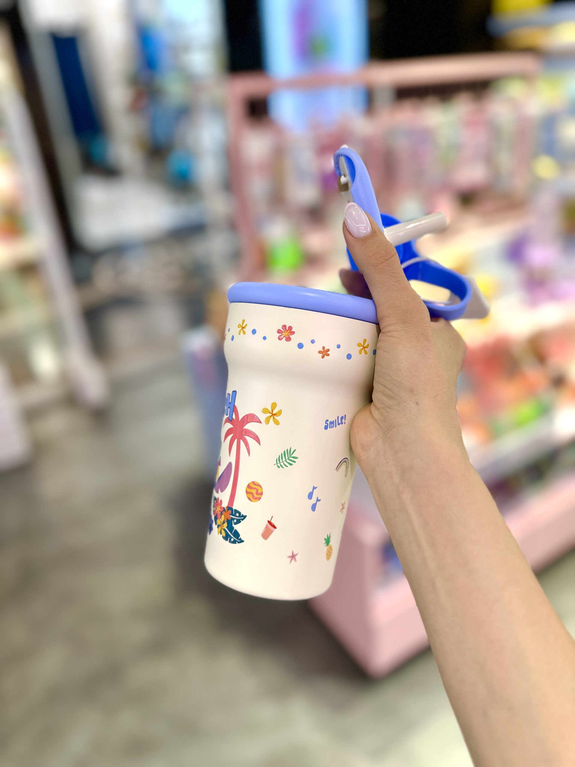 تراول ماگ استیچ و آناناس آبی