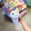 تراول ماگ گلدار آبی پاستلی