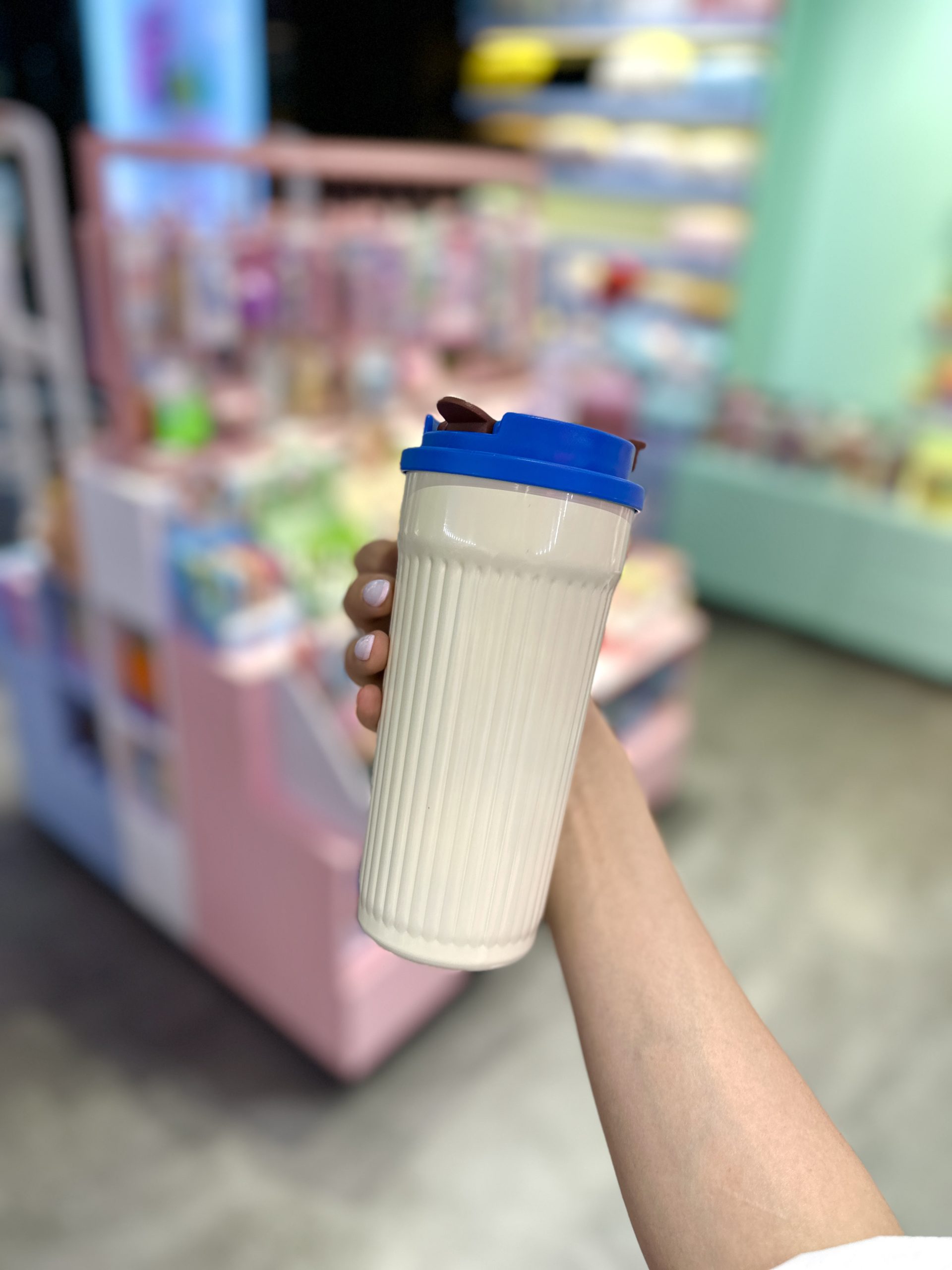 تراول ماگ کافی رنگی کیوت