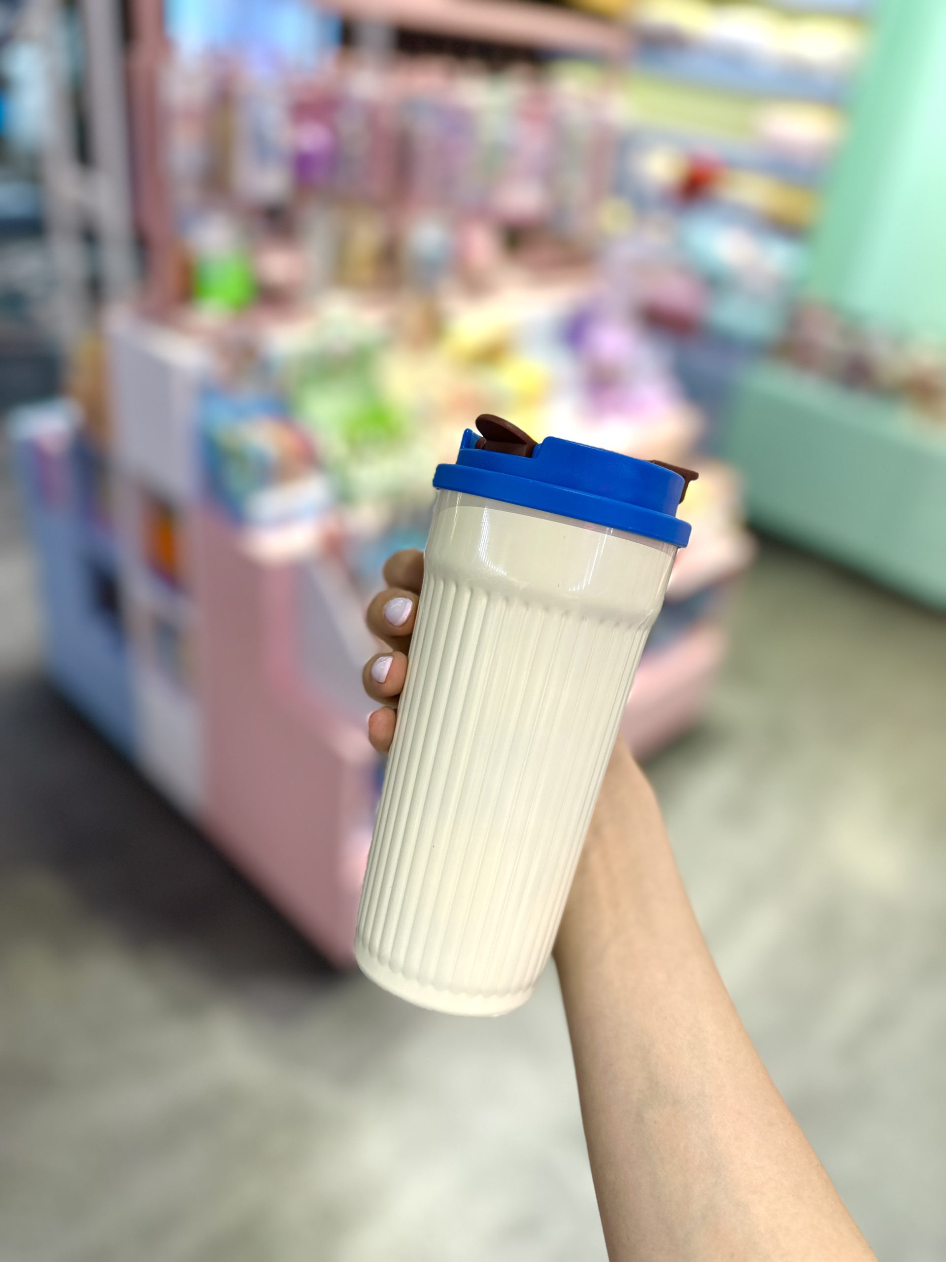 تراول ماگ کافی رنگی کیوت