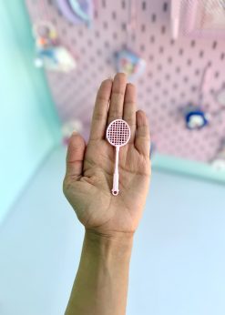آویز راکت بدمینتون پاستلی