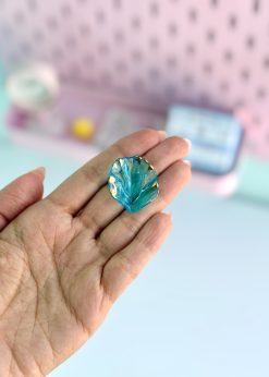 آویز صدف کیوت آبی
