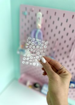 استیکر پاپیون و قلب کیوت پاستلی