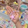 جاکلیدی پینترستی ستاره و پری دریایی صورتی