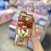 قمقمه شفاف زوتوپیا کیوت قهوه ای