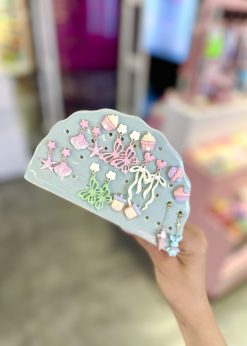 گوشواره طرحدار پاستلی