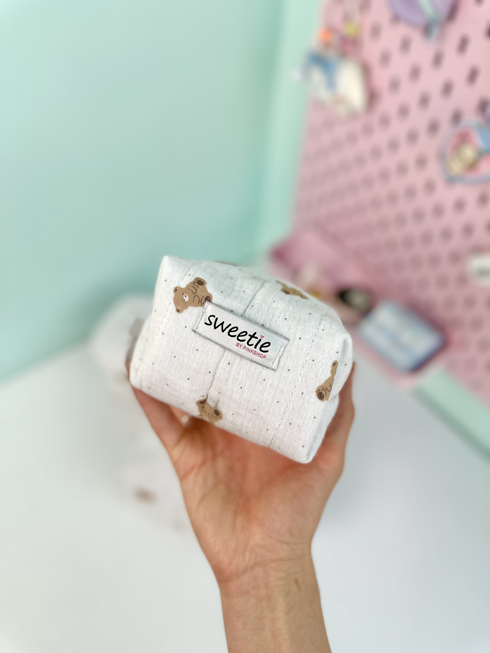 کیف آرایشی پینترستی تدی کیوت