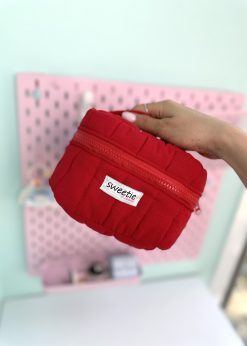 کیف پینترستی صندوقچه ای قرمز کیوت