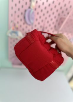 کیف پینترستی صندوقچه ای قرمز کیوت