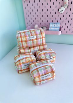 کیف پینترستی چهار خونه نارنجی