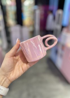 لیوان پینترستی سفالی بستنی کیوت
