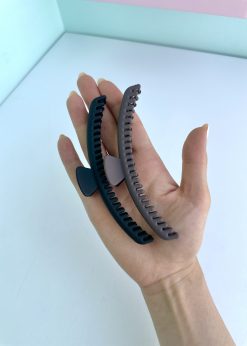 کلیپس شانه ای قهوه ای