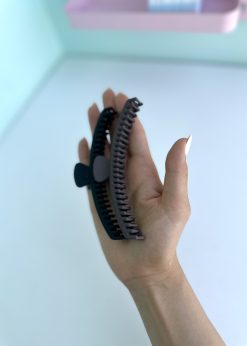 کلیپس شانه ای قهوه ای