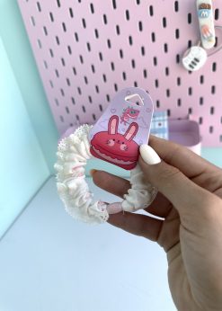 کش سر پارچه ای گلدار