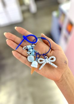 جاکلیدی پاپیون و بستنی آبی پاستلی