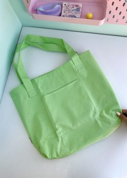 توت بگ پینترستی سبز پاستلی