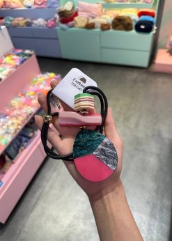 گردنبند آرت سنگ رنگی رنگی