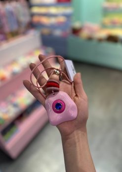 گردنبند آرت سنگ صورتی