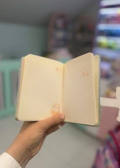 دفترچه گرل کیوت آبی
