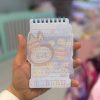 دفترچه استیکری لبوبو آبی کیوت