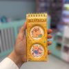 دفترچه استیکری کاپی بارا زرد کیوت