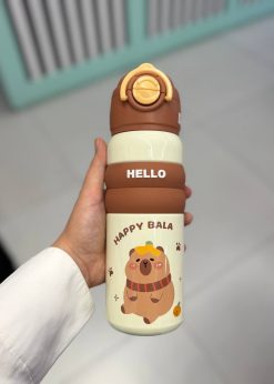 تراول ماگ کاپی بارا قهوه ای کیوت