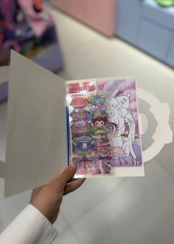 پک استیکر و نقاشی آبرنگی کرومی کیوت