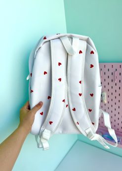 کوله پینترستی قلب قرمز