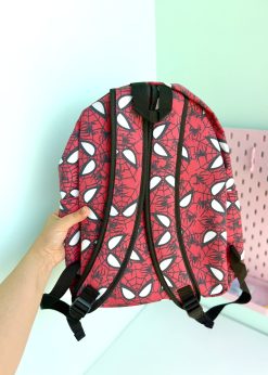 کوله پینترستی مرد عنکبوتی قرمز