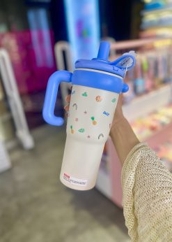 تراول ماگ استیچ و نخل آبی