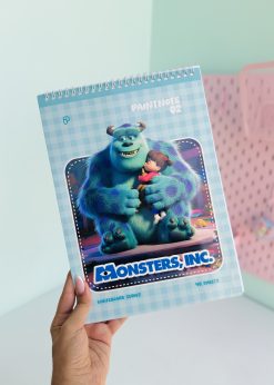 دفتر نقاشی 40 برگ مانسترز آبی