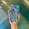 استیکر نگین ستاره آبی