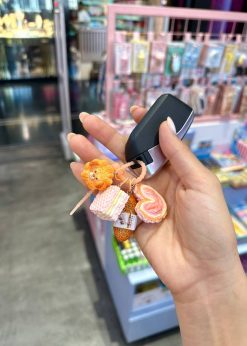 جاکلیدی کوکی و بیسکوییت کیوت صورتی