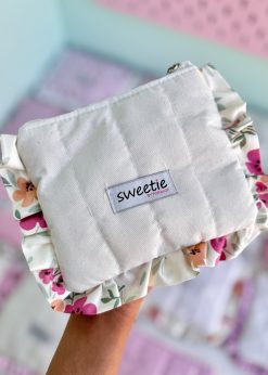 کیف جاکارتی پینترستی مربعی شکوفه سفید
