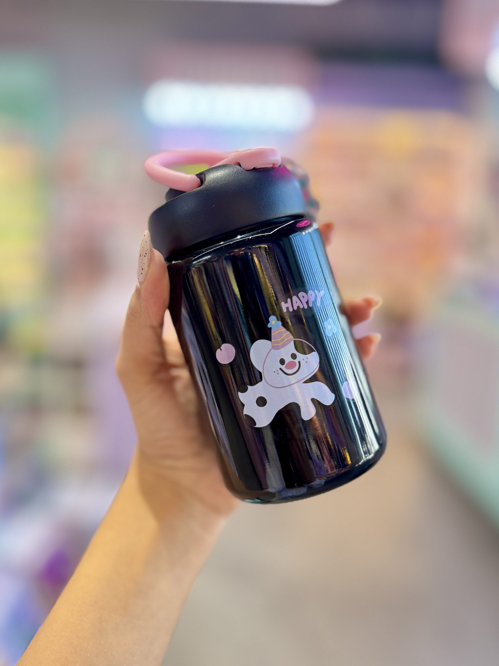 تراول ماگ گربه کیوت مشکی