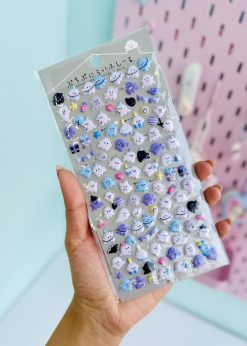 استیکر برجسته طرح ارواح کیوت
