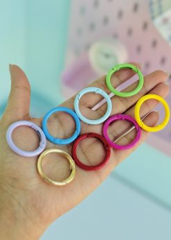 قفل دایره ای بزرگ رنگی